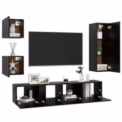 VidaXL 3078801 Support TV et centre de divertissement