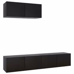 VidaXL 3078806, Noir, Bois, Bois, 800 mm, 300 mm, 300 mm