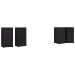 VidaXL 3078846, Noir, Bois, Bois, 305 mm, 300 mm, 900 mm