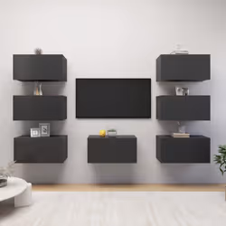 VidaXL 3078953 Support TV et centre de divertissement