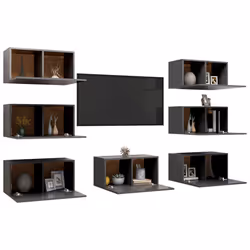 VidaXL 3078953 Support TV et centre de divertissement