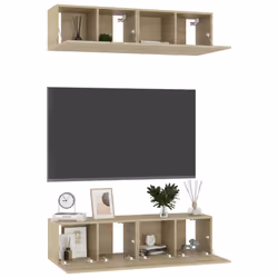 VidaXL 3078954 Support TV et centre de divertissement