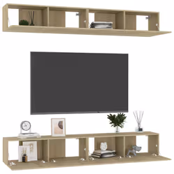 VidaXL 3078956 Support TV et centre de divertissement