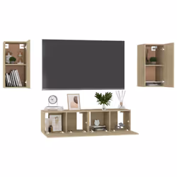 VidaXL 3078957 Support TV et centre de divertissement