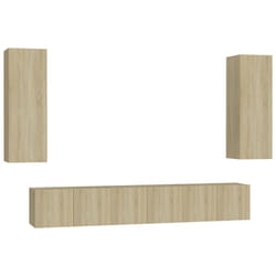VidaXL 3078958 Support TV et centre de divertissement