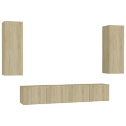 VidaXL 3078959 Support TV et centre de divertissement
