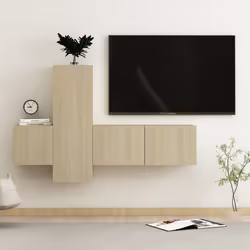 VidaXL 3078971 Support TV et centre de divertissement