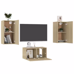 VidaXL 3078972 Support TV et centre de divertissement