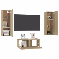 VidaXL 3078973 Support TV et centre de divertissement