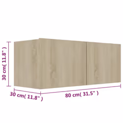 VidaXL 3078973 Support TV et centre de divertissement - Vue supplémentaire 8
