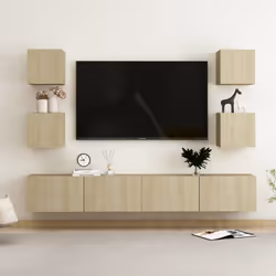 VidaXL 3078978 Support TV et centre de divertissement