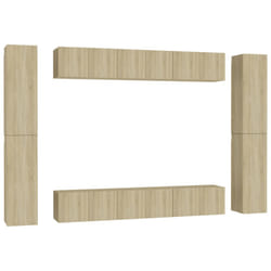 VidaXL 3078980 Support TV et centre de divertissement