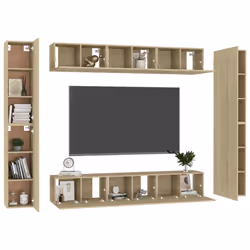 VidaXL 3078980 Support TV et centre de divertissement