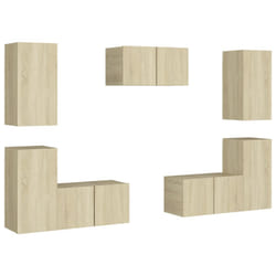 VidaXL 3078986 Support TV et centre de divertissement