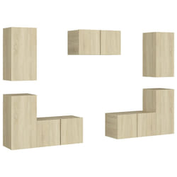 VidaXL 3078987 Support TV et centre de divertissement