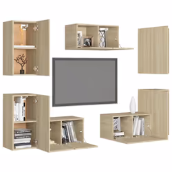VidaXL 3078987 Support TV et centre de divertissement