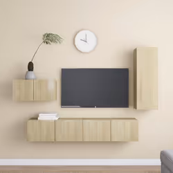 VidaXL 3078991 Support TV et centre de divertissement