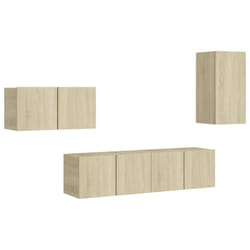 VidaXL 3078992 Support TV et centre de divertissement