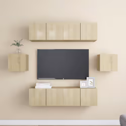 VidaXL 3078997 Support TV et centre de divertissement