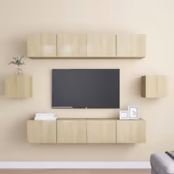 VidaXL 3078998 Support TV et centre de divertissement