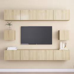VidaXL 3078999 Support TV et centre de divertissement