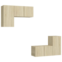 VidaXL 3079003 Support TV et centre de divertissement