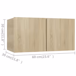VidaXL 3079004 Support TV et centre de divertissement - Vue supplémentaire 6