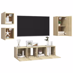 VidaXL 3079010 Support TV et centre de divertissement