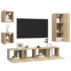 VidaXL 3079011 Support TV et centre de divertissement