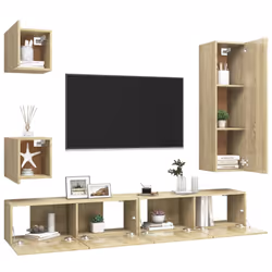 VidaXL 3079012 Support TV et centre de divertissement