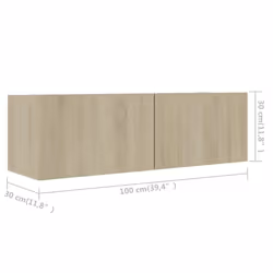 VidaXL 3079012 Support TV et centre de divertissement - Vue supplémentaire 8