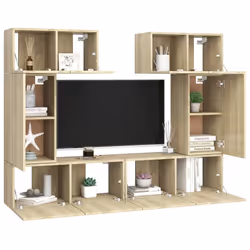 VidaXL 3079013 Support TV et centre de divertissement