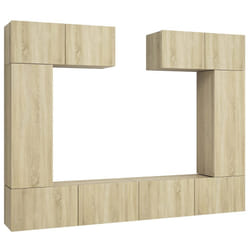 VidaXL 3079014 Support TV et centre de divertissement