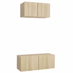 VidaXL 3079015, Bois, 800 mm, 300 mm, 300 mm, 2 pièce(s)