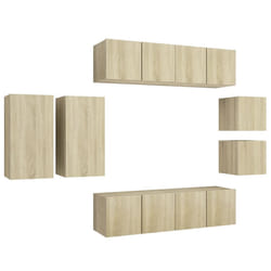 VidaXL 3079019 Support TV et centre de divertissement