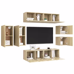 VidaXL 3079019 Support TV et centre de divertissement