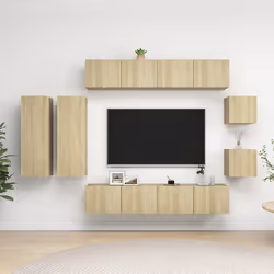 VidaXL 3079020 Support TV et centre de divertissement