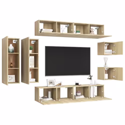 VidaXL 3079020 Support TV et centre de divertissement