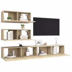 VidaXL 3079026 Support TV et centre de divertissement