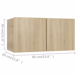 VidaXL 3079031 Support TV et centre de divertissement - Vue supplémentaire 6