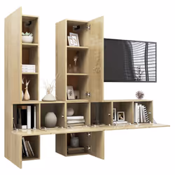 VidaXL 3079033 Support TV et centre de divertissement