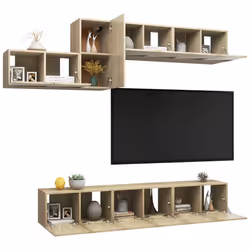 VidaXL 3079044 Support TV et centre de divertissement
