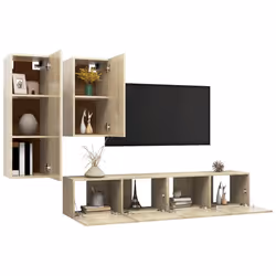 VidaXL 3079048 Support TV et centre de divertissement