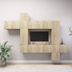 VidaXL 3079052 Support TV et centre de divertissement