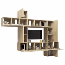 VidaXL 3079052 Support TV et centre de divertissement