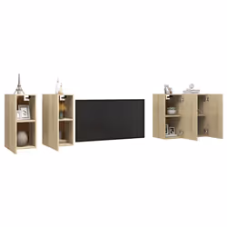 VidaXL 3079056 Support TV et centre de divertissement