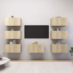 VidaXL 3079058 Support TV et centre de divertissement