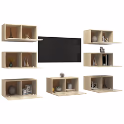 VidaXL 3079058 Support TV et centre de divertissement