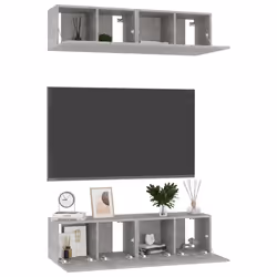 VidaXL 3079059 Support TV et centre de divertissement
