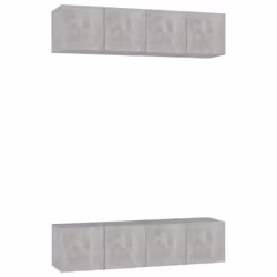 VidaXL 3079060, Gris, Bois, Bois, 800 mm, 300 mm, 300 mm